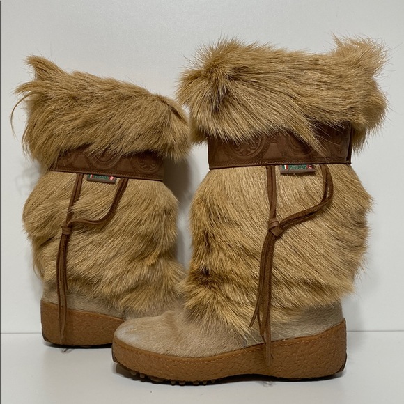 Pajar Shoes - Pajar Goat Fur Boots with Leather Top Designs